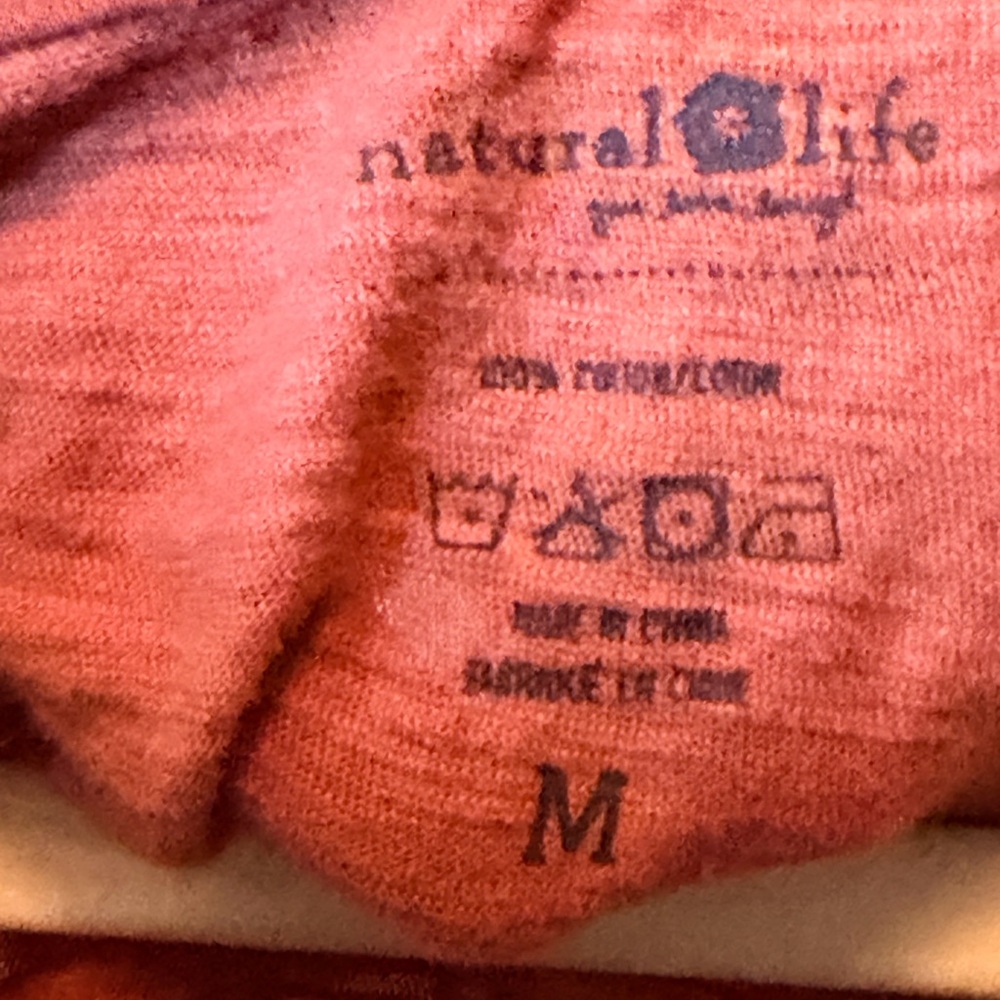 NATURAL LIFE Rusty Rose Floral Short Sleeve Tee - Picture 8 of 12